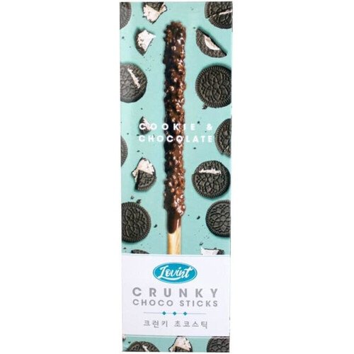 Палочки шоколадные с крошеной печенькой Crunky Choco Stick, 54 г шоколадные палочки pocky double choco 47 г