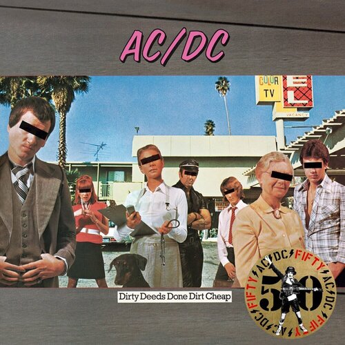 компакт диски epic ac dc dirty deeds done dirt cheap cd Виниловая пластинка AC/DC – Dirty Deeds Done Dirt Cheap (Gold) LP