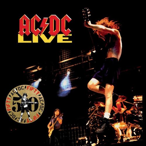 Виниловая пластинка AC/DC - Live (Gold) 2LP рубашка с надписью ac dc black in black let be rock