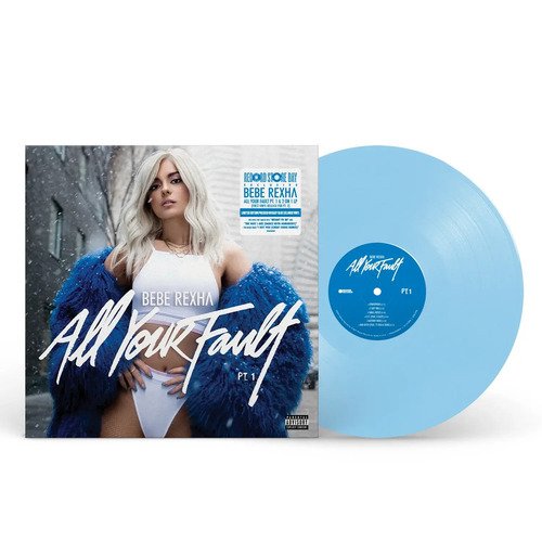 Виниловая пластинка Bebe Rexha - All Your Fault: Pt. 1 / All Your Fault: Pt. 2 (Light Blue) LP