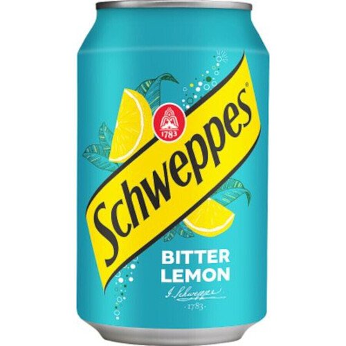 напиток газированный сладинка lemon 1 25 л Напиток газированный Schweppes Bitter Lemon, 0,330 л