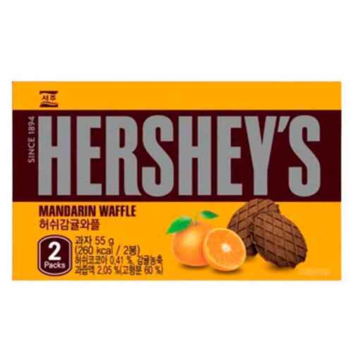Вафли мандариновые Hershey aposs Mandarin Waffle 55гр 288₽