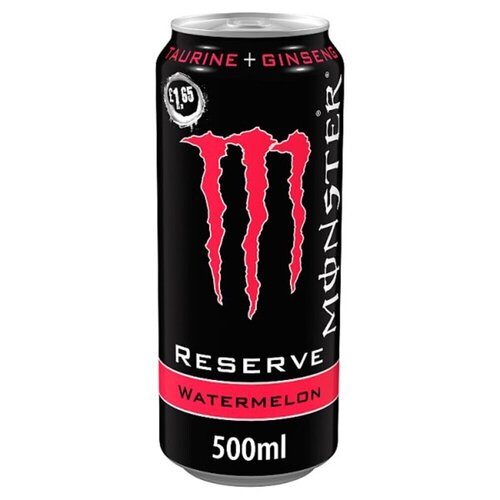 Энергетический напиток Monster Energy Reserve Арбуз, 500мл энергетический напиток monster energy active 0 5 л