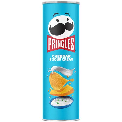Чипсы Pringles Cheddar & Sour Cream (чеддер и сметана), 158гр