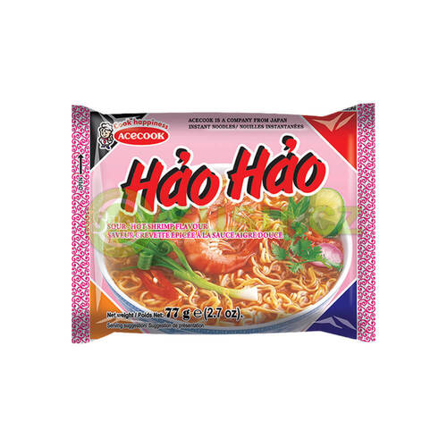 Лапша Hao-Hao VINA ACECOOK с острой креветкой, 77 г