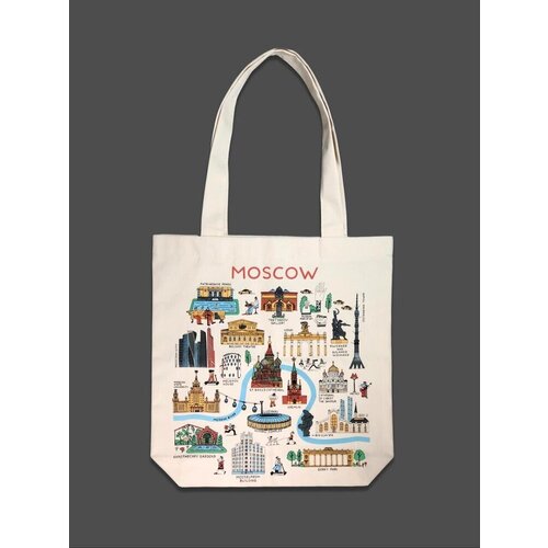 Сумка Подписные издания Карта Москвы 590₽