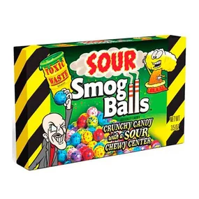 Жевательные конфеты TOXIC Waste Smog Balls Theatre Box, 85 г