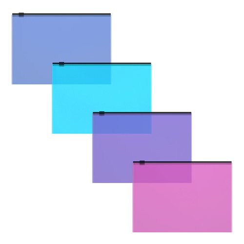 Zip-пакет пластиковый ErichKrause Fizzy Vivid C6 полупрозрачный в ассортименте 50₽