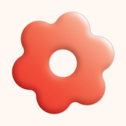 Стикер subbotnee Ромашка красная