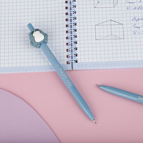 Набор Meshu Fat cat автоматическая ручка автоматический карандаш с топпером блистер 480₽