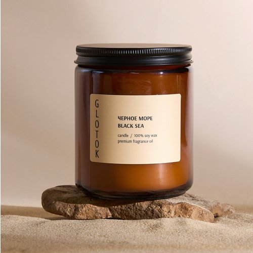 Ароматическая свеча Glotok Черное море 240 гр 2090₽