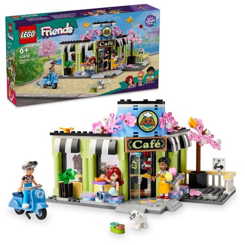 Конструктор LEGO Friends 42618 Кафе в Хартлейк-Сити