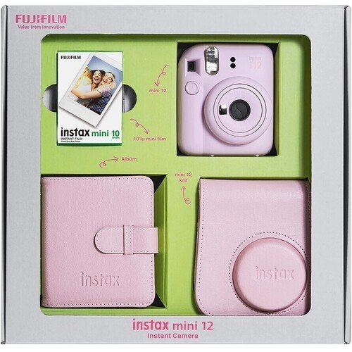 Набор Instax Mini 12 Blossom Pink - Bundle Box 1950000₽