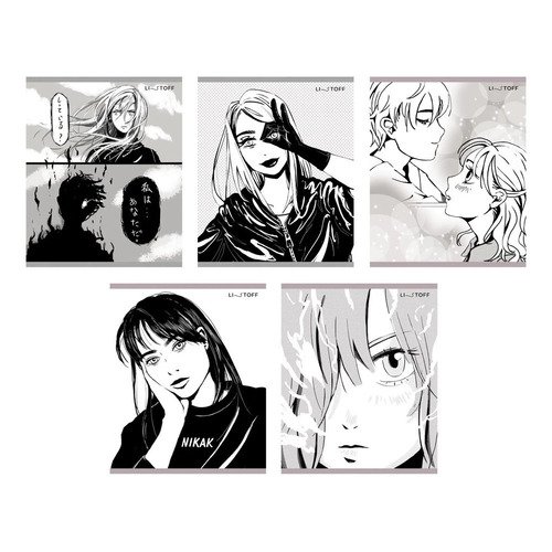 Тетрадь Комикс Эксклюзив А5 48л скрепка клетка в ассортименте 80₽