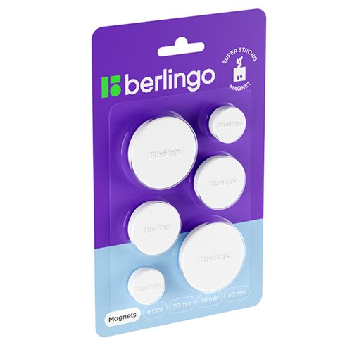 Магнит для досок усиленный Berlingo Ultra 6 шт 350₽