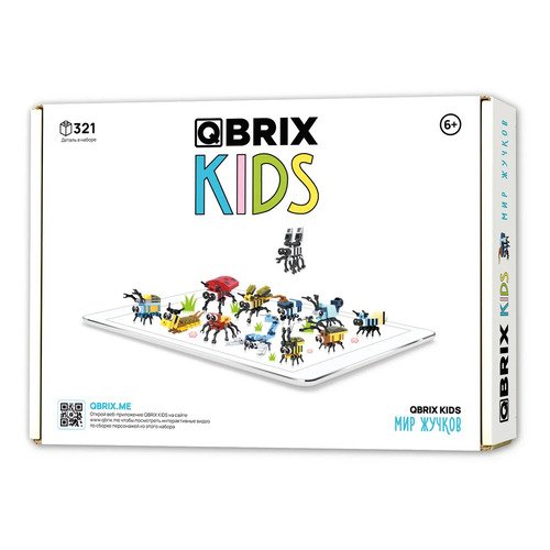 Конструктор QBRIX Kids Мир жучков 990₽