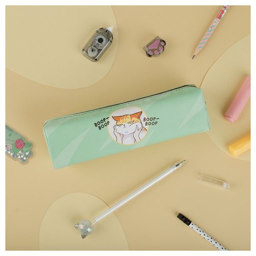 Пенал мягкий Meshu Boop 200х55х40 мм искусственная кожа 450₽