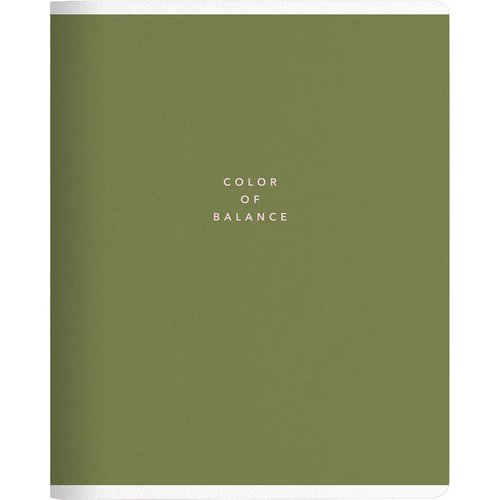 Тетрадь общая ученическая Be Smart Block, 165х203 мм, 48 л, клетка, мягкий переплет, скрепка, зеленый