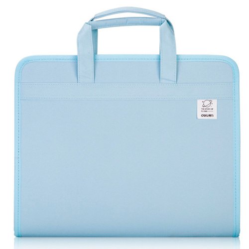 Папка-портфель Deli 72561BLUE 13 отделений A4 терилен синий 1500₽