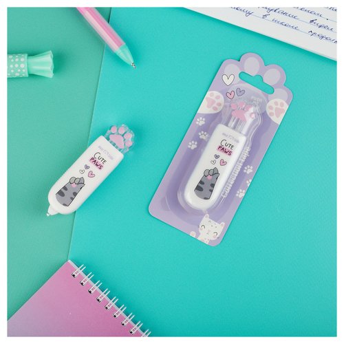 Корректирующая лента Meshu Cute Paw 5мм х 6м 340₽