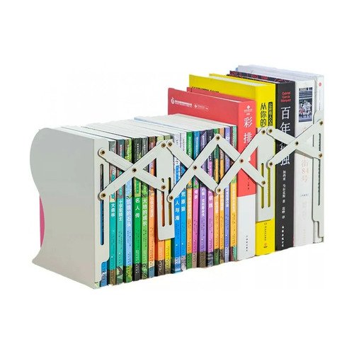 Подставка-ограничитель для книг Deli 78631GREY серый 2400₽