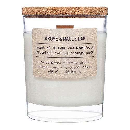 Свеча ароматическая Arome Magie Lab Scent No16 Fabulous Grapefruit 200 гр 1300₽