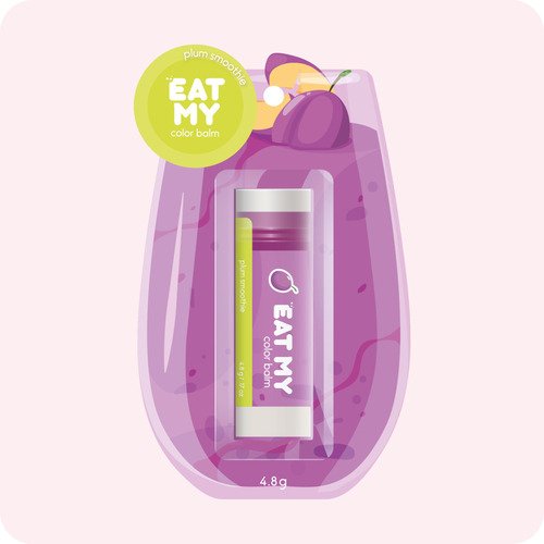 Оттеночный бальзам для губ Eat My Сливовый смузи 253₽