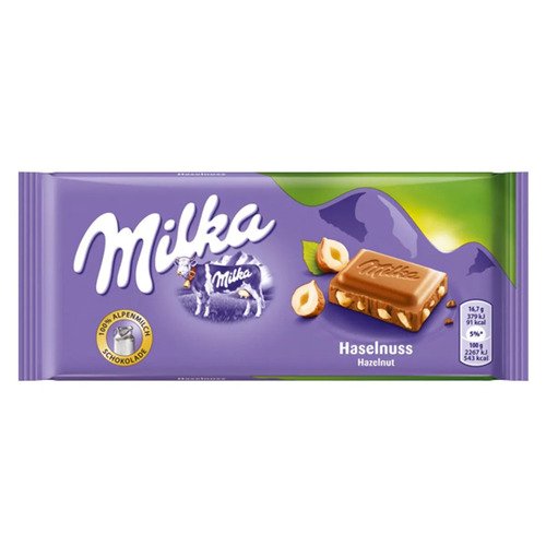 Шоколад Milka Hazelnuts Chocolate 100 гр 225₽