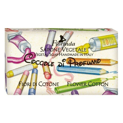 Мыло Florinda Fiori Di Cotone Цветы хлопка, 100 гр 1603
