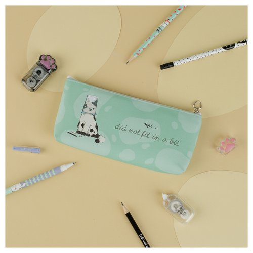 Пенал мягкий Meshu Fit in a bit 20x85x3 см искусственная кожа 350₽