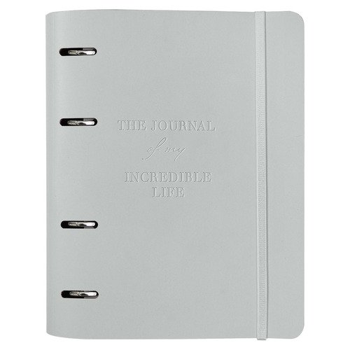 Тетрадь общая Infolio Study Journal, 175х212 мм, 120л, клетка, кольцевой механизм, белый