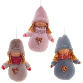 Украшение новогоднее Remeco Девочка, 9х4х16 см, в ассортименте 763918