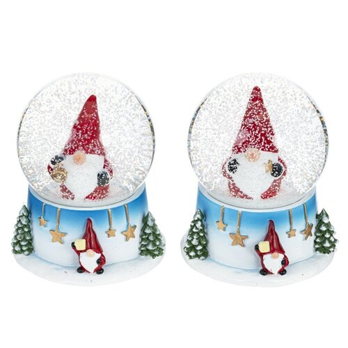 Фигурка декоративная в стеклянном шаре Remeco Гном, D7 см, 7,5х7,5х8,5 см, в ассортименте 794141