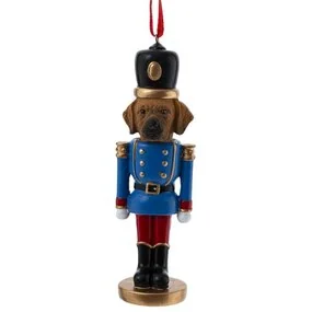 Изделие декоративное подвесное Remeco Собачка-солдатик, 4х4,5х15 см 812687