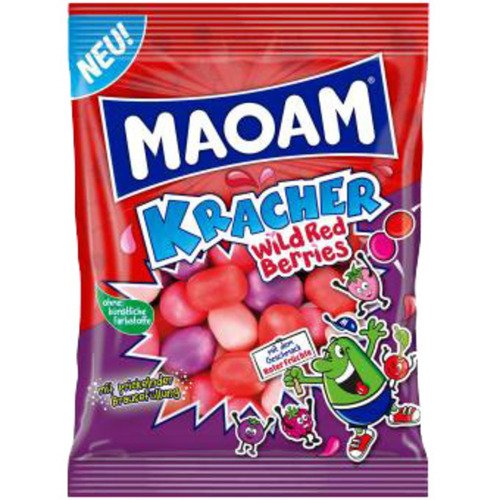 Жевательные конфеты Haribo Maoam Kracher Wild Red Berries 200 г 392₽