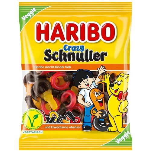 Жевательный мармелад Haribo Crazy Schnuller 175 г 351₽
