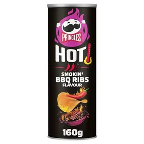 Чипсы Pringles Hot Smokin' Барбекю, 160 г