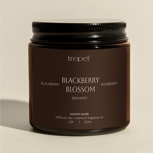 Свеча ароматическая Dark Цветение ежевики, 120 мл