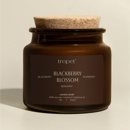 Свеча ароматическая Brown Цветение ежевики, 100 мл