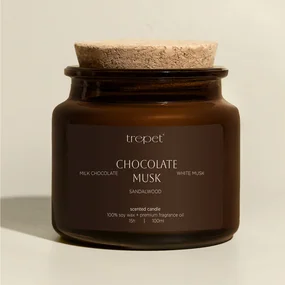 Свеча ароматическая Brown Шоколадный мускус, 100 мл