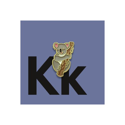 Значок металлический Heart Of Moscow Коала 460₽