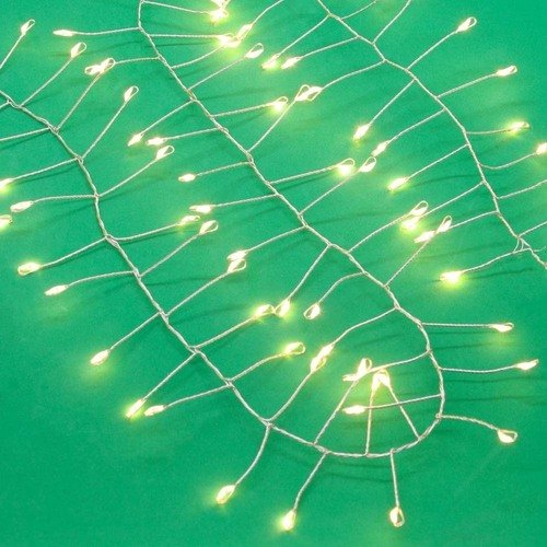 Гирлянда электрическая Сноу Бум мишура Млечный путь нить росы 3м 300LED шампань постоянное свечение 220В 50Гц 975₽