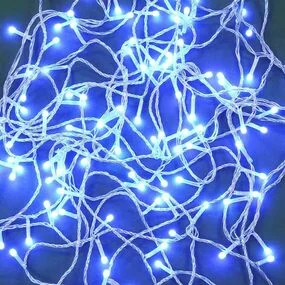 Гирлянда электрическая Сноу Бум вьюн 10м, 120LED, цветной диод, синий, 8 режимов, 220В