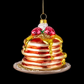 Подвесное украшение ErichKrause Блинчики, 10 см, стекло