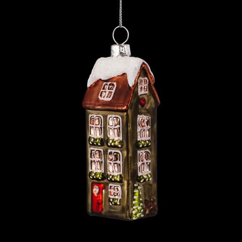 Украшение ErichKrause Decor Голландский домик 9 см стекло 1100₽