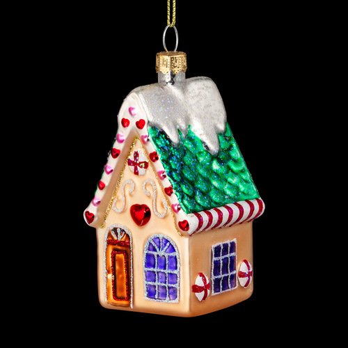 Украшение ErichKrause Decor Карамельный домик 8 см стекло 750₽