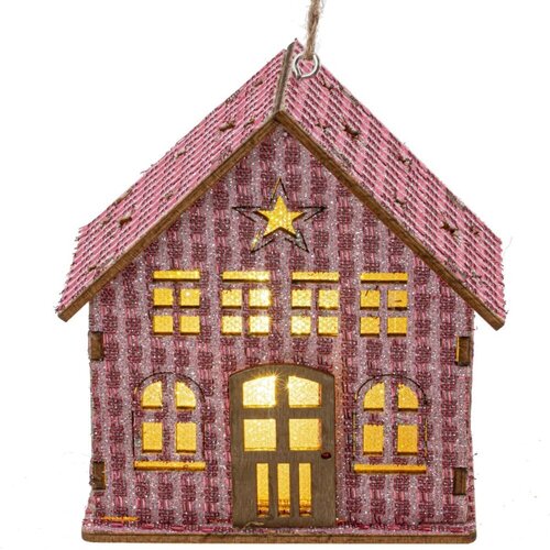 Изделие декоративное с подсветкой Remeco Домик, 9,5х5,5х10,5 см, LR54 3 шт 808851