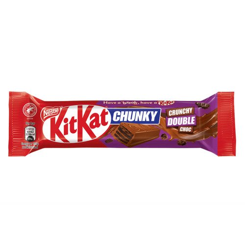 Шоколадный батончик Kit Kat Чанки Crunchy Double Choc 42гр 234₽