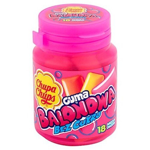 Жевательная резинка Chupa Chups Guma Balonowa без сахара в банке 72 гр 369₽