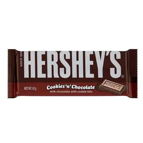 Шоколадная литка Hersheys Cookies N Chocolate 40 гр 240₽